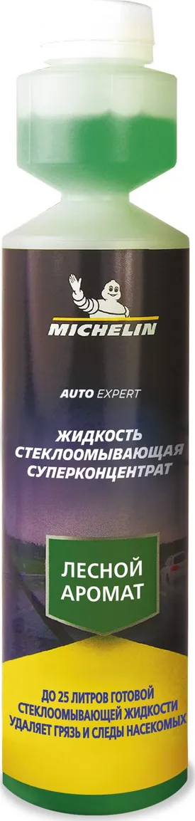 Стеклоомывающая жидкость MICHELIN, суперконцентрат, 250 мл