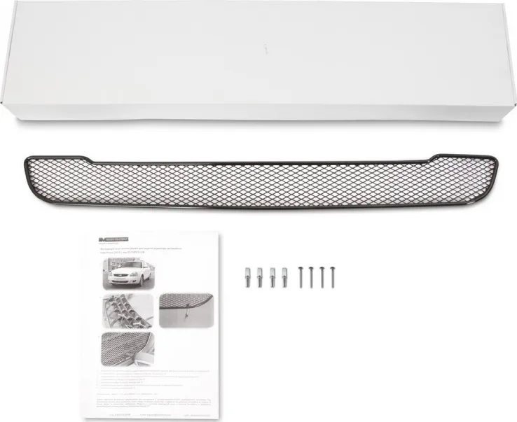 Сетка внешняя Arbori на бампер для Lada Priora 2013-2020