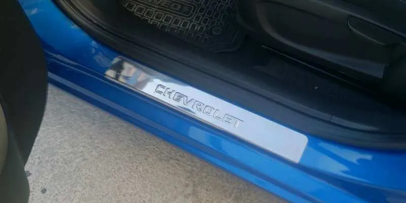 Накладки Ладья на внутренние пороги для Chevrolet Cobalt 2013-2020