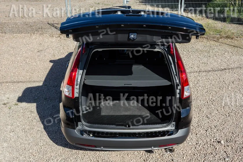 Накладки Alvi-Style на проем двери багажника для Honda CR-V IV 2012-2015