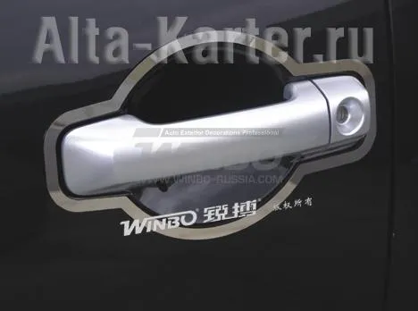 Окантовка Winbo на дверные ручки для Toyota FJ Cruiser 2007-2020