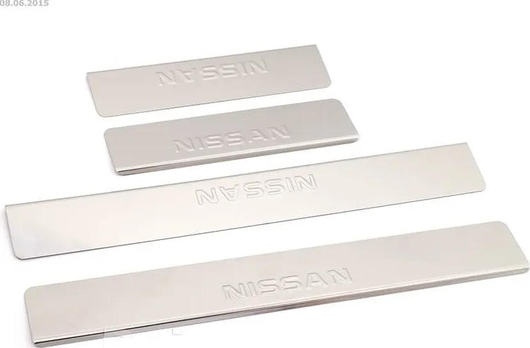 Накладки Ладья на внутренние пороги (штамп) для Nissan Terrano III 2014-2020
