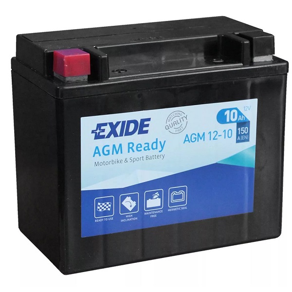 Аккумуляторная батарея Exide AGM1210 (12В, 10А/ч)