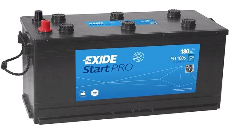 Аккумуляторная батарея Exide EG1806 (12В, 180А/ч)