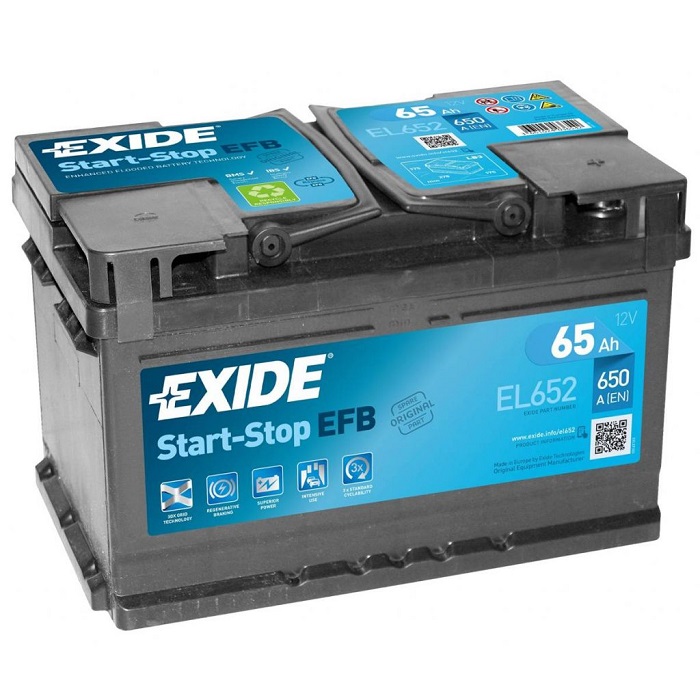 Аккумуляторная батарея Exide EL652 Maintenance (12В, 65А/ч)