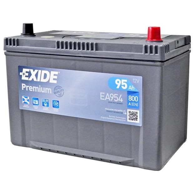 Аккумуляторная батарея Exide EA954 Premium (12В, 95А/ч)
