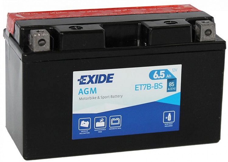 Аккумуляторная батарея Exide ET7BBS (12В 6.5А/ч)