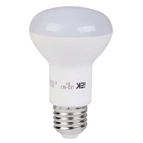 Лампа светодиодная Iek LLE-R63-8-230-30-E27 ECO R63 рефлектор 8Вт 230В 3000К E27 IEK