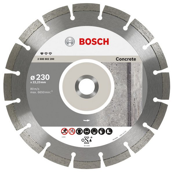 Алмазный диск по бетону Bosch Concrete Professional ECO BPE (2608602197) d=125мм d(посад.)=22.23мм (
