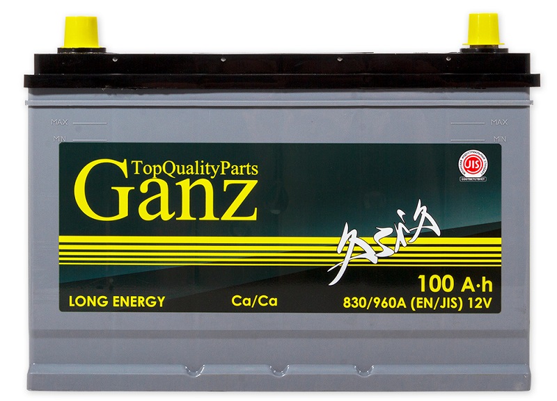 Аккумуляторная батарея Ganz GAA1001 Asia (12В, 100А/ч)