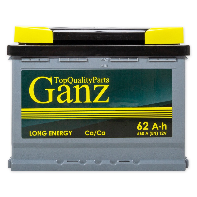Аккумуляторная батарея Ganz GA620 Standart (12В, 62А/ч)
