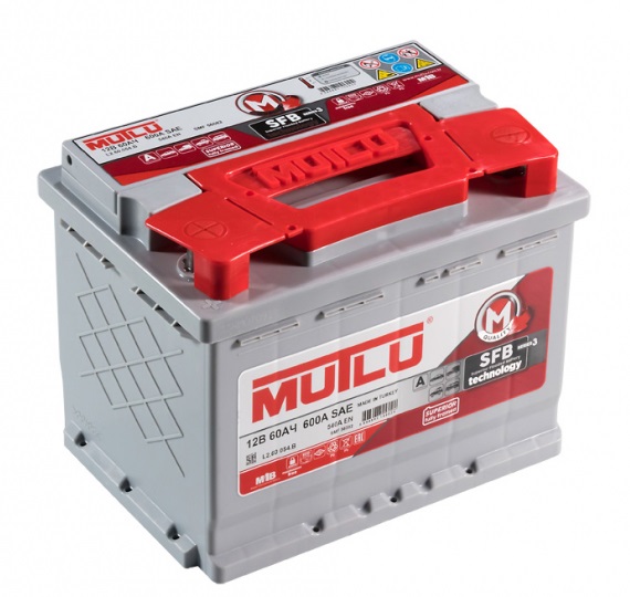 Аккумуляторная батарея Mutlu L260054A SFB Series 3 (12В, 60А/ч)
