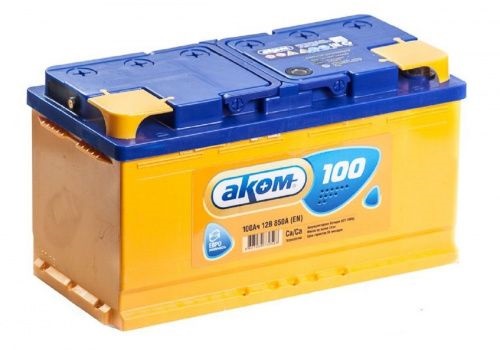 Аккумуляторная батарея Аком 4607034730147 (12В, 100А/ч)