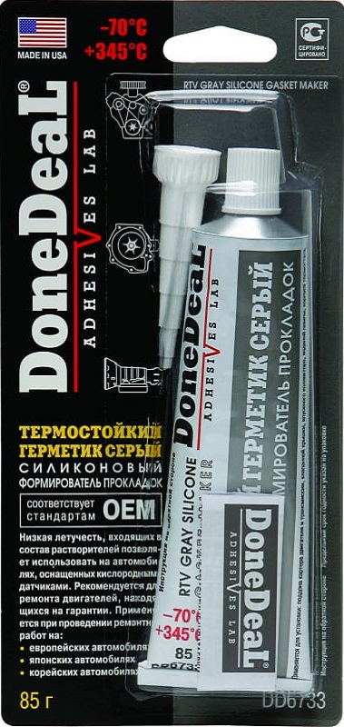Термостойкий герметик Done Deal DD6733
