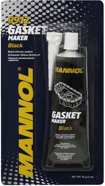 Герметик силиконовый Silicon-Gasket schwarz Mannol 4036021991207, черный
