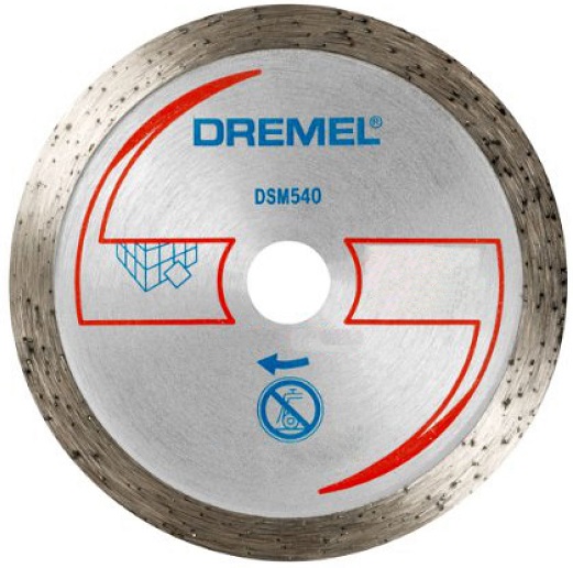 Диск алмазный для пилы DSM20 Dremel 2615S540JA, 77 мм