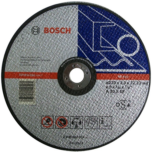 Круг отрезной по металлу Bosch Standart 230x3.0 прямой