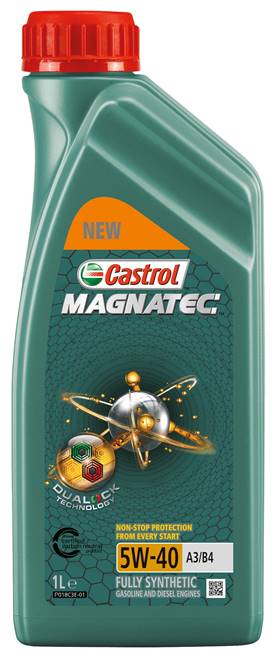 Масло моторное синтетическое Castrol 15C9DF Magnatec A3/B4 5W-40, 1л