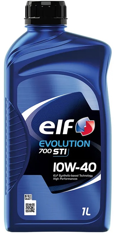 Масло моторное полусинтетическое Elf 201555 Evolution 700 STI 10W-40, 1л