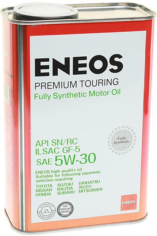 Масло моторное синтетическое Eneos 8809478942193 Premium Touring 5W-30, 1л