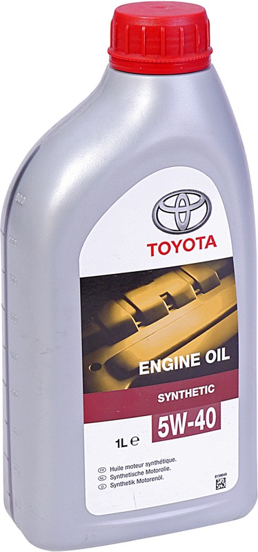 Масло моторное синтетическое Toyota 08880-80376-GO ENGINE OIL 5W-40, 1л