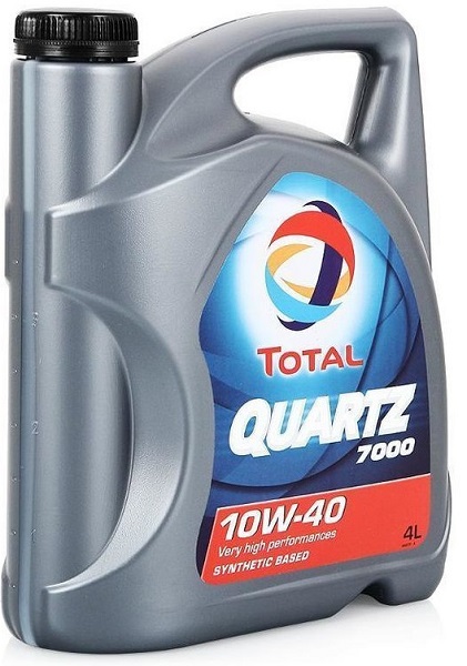 Масло моторное полусинтетическое TOTAL Quartz 7000 201523 10w-40 4 л