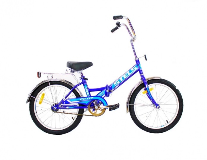 Велосипед 20 складной STELS Pilot 310 (2018), синий LU071868