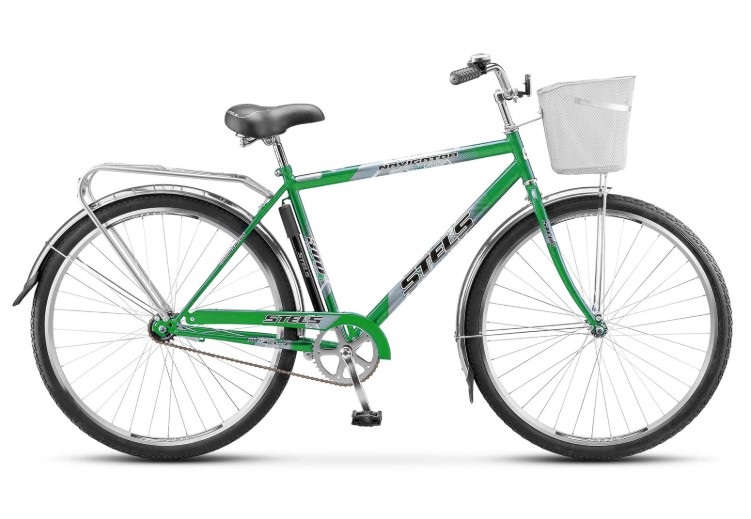 Велосипед 28 дорожный STELS Navigator 300 Gent (2018), зеленый LU075697