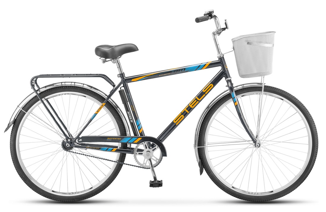 Велосипед 28 дорожный STELS Navigator 300 Gent (2018), серый LU077428