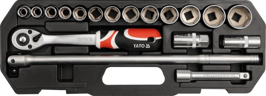 Набор инструментов Yato YT-3870 1/2 (18 предметов)