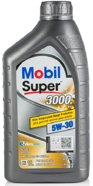 Масло моторное синтетическое Mobil 152574 Super 3000 XE 5W-30, 1л
