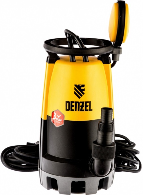 Дренажный насос для чистой и грязной воды DENZEL DP-900S 97269