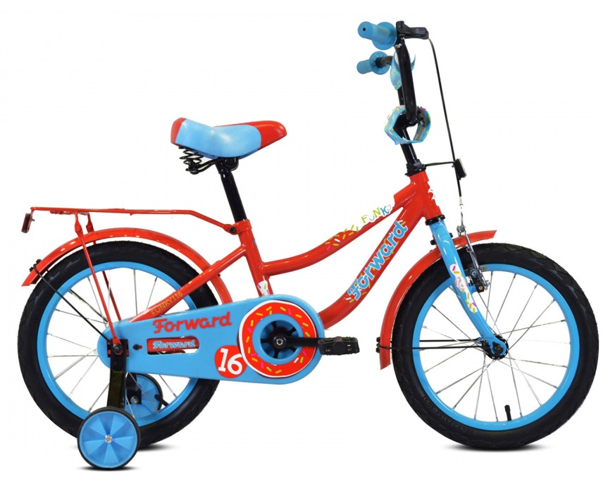 Велосипед 16 Forward Funky Красный/Голубой, RBKW0LNG1034