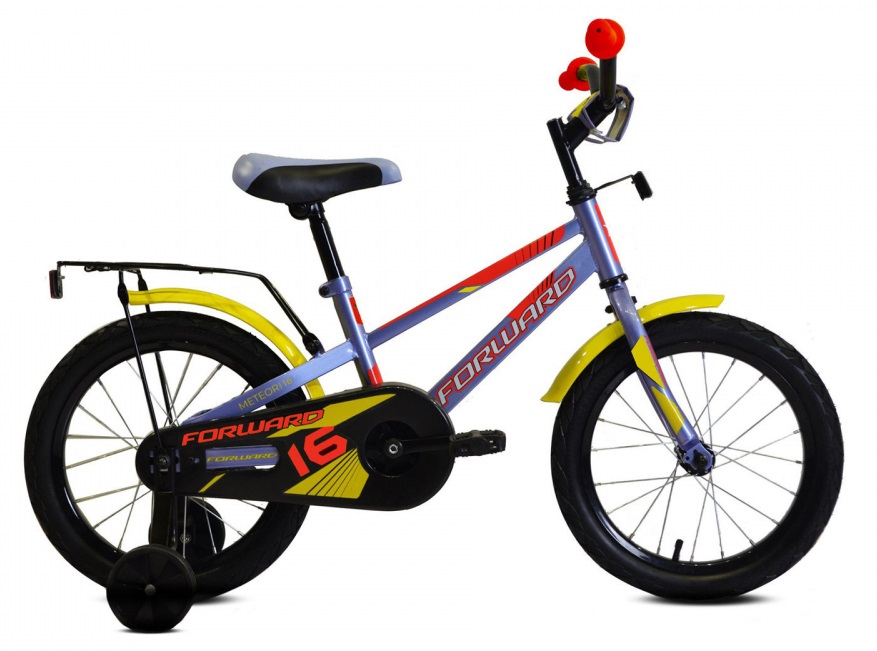 Велосипед 14 Forward Meteor Серо-голубой/Красный, RBKW0LNF1027