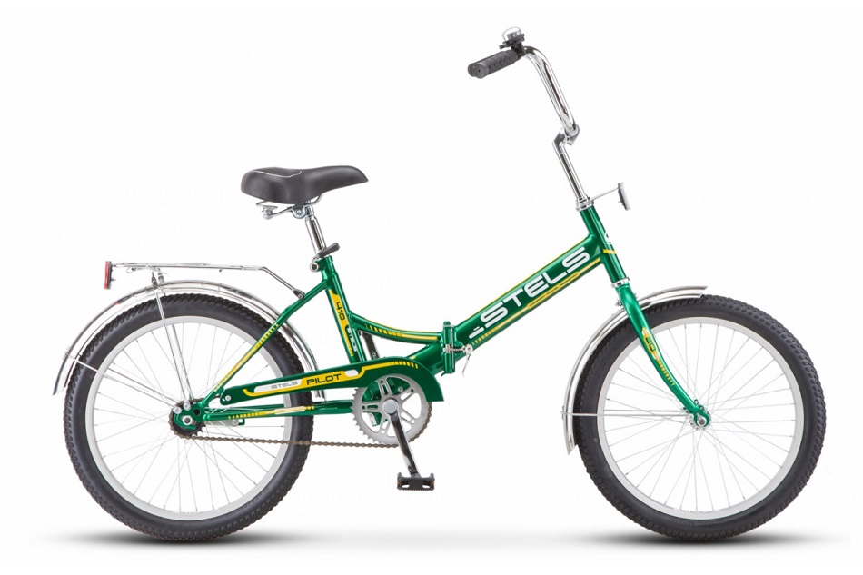 Велосипед Stels 20 Pilot 410 LU086913, Зеленый/Желтый