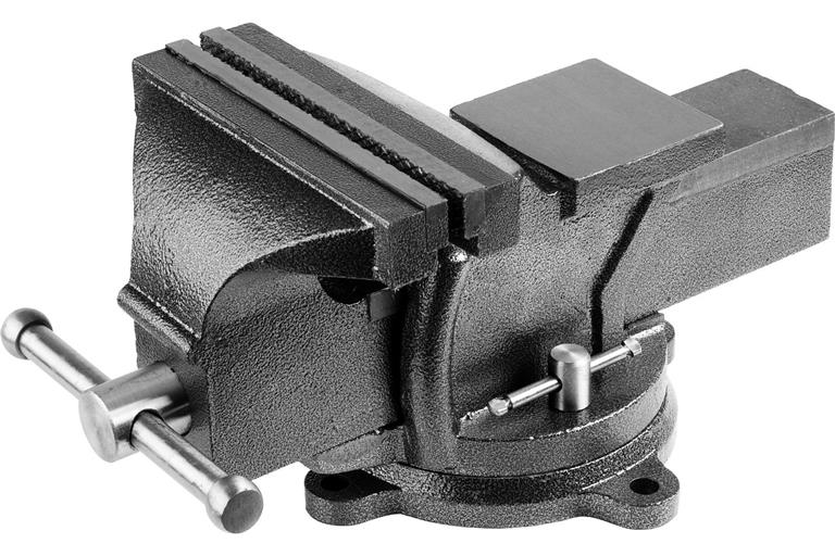 Тиски слесарные STAYER STANDARD 3254-150 с поворотным основанием (150 мм)