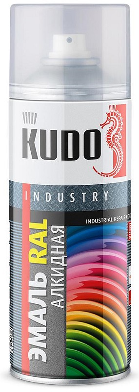 Эмаль универсальная алкидная KUDO KU-07035  RAL Светло-серая RAL 7035