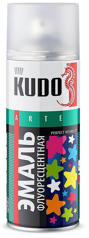 Эмаль флуоресцентная KUDO KU-1207  Розовая