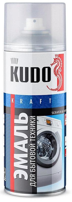 Эмаль для бытовой техники KUDO KU-1311 Белая