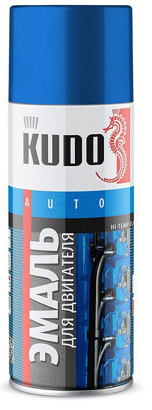 Эмаль для двигателя KUDO KU-5133 Синяя