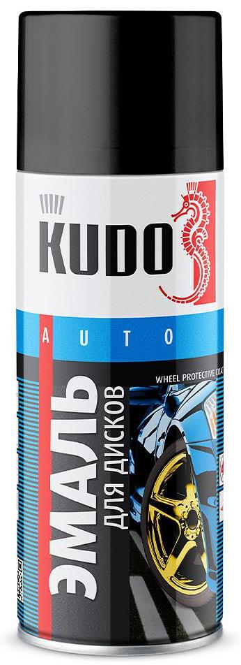 Эмаль для дисков KUDO KU-5206 Чёрная матовая