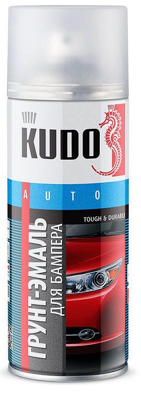 Грунт-эмаль KUDO KU-6203 для бампера, Графит