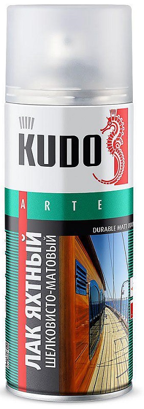 Лак яхтный KUDO KU-9005 универсальный шелковисто-матовый