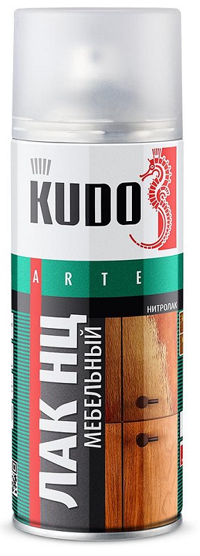 Лак нитроцеллюлозный мебельный KUDO KU-9008 глянцевый