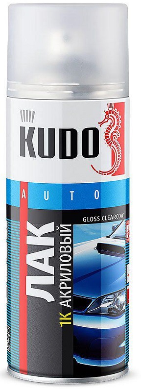 Лак акриловый  KUDO KU-9010 1K автомобильный 