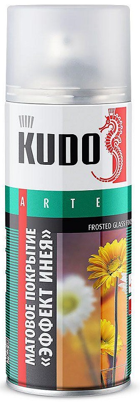 Декоративное покрытие для стекла KUDO KU-9031  «Эффект инея» Бесцетный