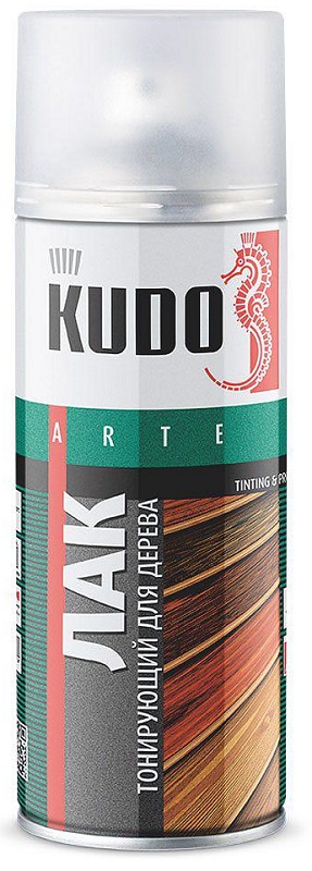 Лак KUDO KU-9044 тонирующий для дерева Махагон