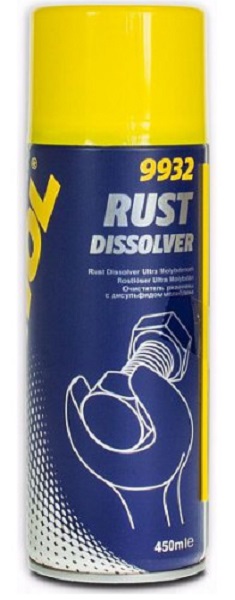 Средство Mannol 9932 для растворения и удаления ржавчины Rust Dissolver