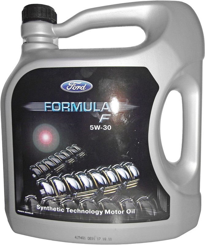 Масло моторное синтетическое Ford 15595E Formula F 5W-30, 5л