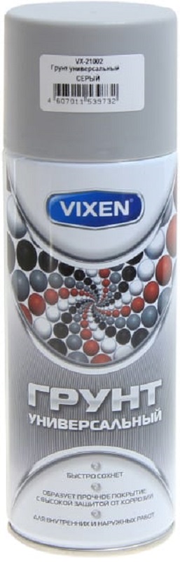 Грунт универсальный Vixen VX21002 алкидный,серый